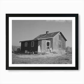 Home Of Charles Swanson, Cut Over Farmer Near Northome, Minnesota By Russell Lee Art Print