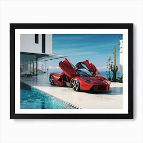 La Ferrari Art Print