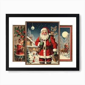 Santa Claus Art Print