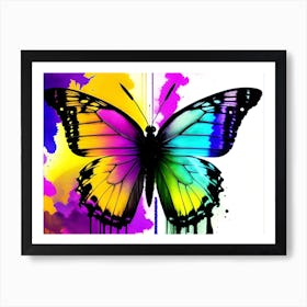 Colorful Butterfly 12 Art Print