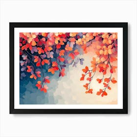 Autumn Leaves 9 Art Print