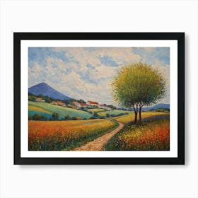 the countryside Art Print