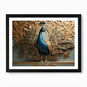 Peacock 14 Art Print