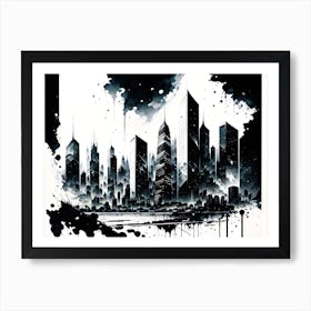 Cityscape 32 Art Print