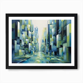 City Sights Art Print