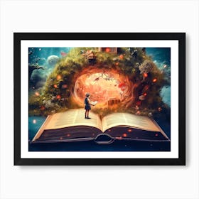 Joy Of Reading 8 Art Print