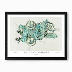 William Morris Prints Anemone Original Landscapes Landscape Botanical Vintage Art Print