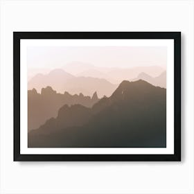 Smoky Mountain Fantasy Art Print