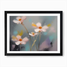 Abstract Flowers 10 Art Print