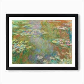 Water Lily Pond (1917–1919), Claude Monet Art Print