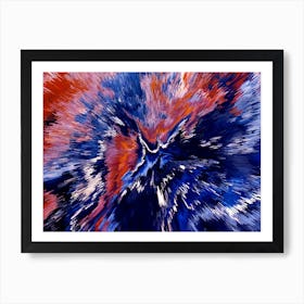Acrylic Extruded Painting 441 Art Print