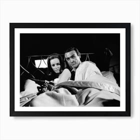 The Filming Of Thunderball Art Print