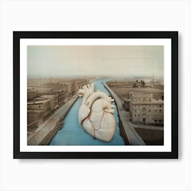 Heart In The City (III) Art Print