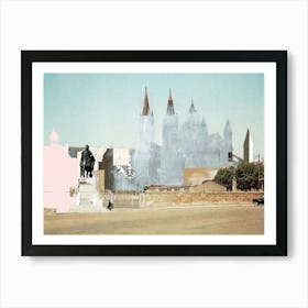 The Abstract House Dream Oder Sowas · Castle Three B Art Print