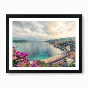 Coastline In The South Of France Art Print