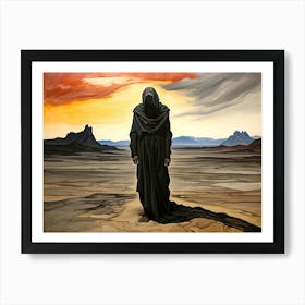 'Darkness' Art Print