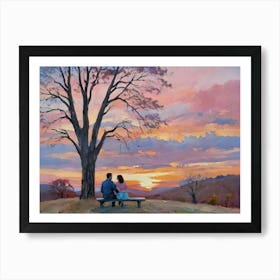 Sunset View Art Print