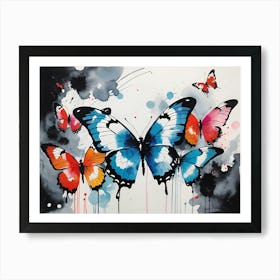 Butterfly Painting 99 Art Print