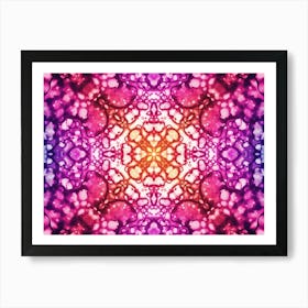 Abstract Kaleidoscope 2 Art Print