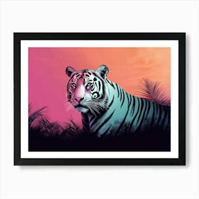 Tiger 7 Art Print