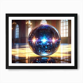 Ball Of Light Art Print