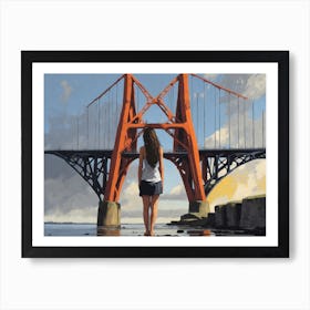 Scotland Bridge Art Print