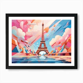 Paris Eiffel Tower 14 Art Print