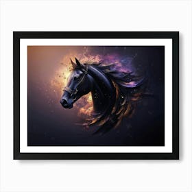 Horse Head 3 Art Print