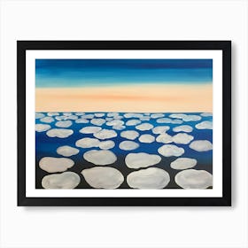 Georgia O'Keeffe - Sky Above Clouds,IV Art Print