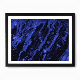 Blue Water 11 Art Print