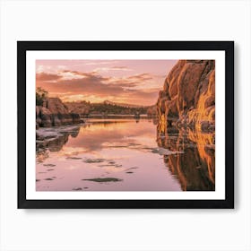 Watson Lake Prescott Arizona Art Print