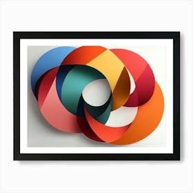 Circle Of Color Art Print