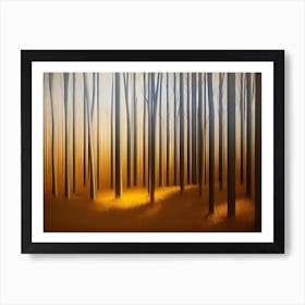 Twilight Forest 5 Art Print