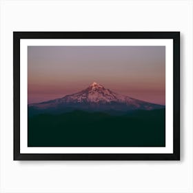 Evenings at Hood Art Print