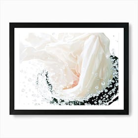 Water Splashing 3 Art Print