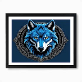 T Wolf 2 Art Print