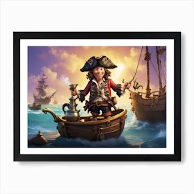 Pirates Of The Caribbean Art Print