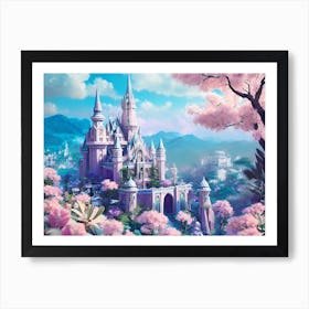 Cinderella Castle 11 Art Print