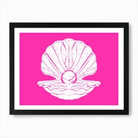 Mermaid Shell Art Print