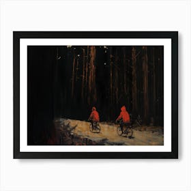 Boys In Woods 2 Fy H Art Print