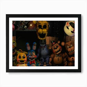 Five Nights at Freddy's Funny Art Print