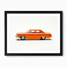 Toy Car Custom 62 Chevy Orange 2 Art Print