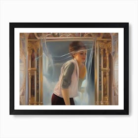 Magic Mirror 3 Art Print