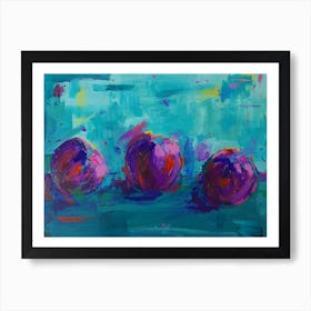 Plums Art Print