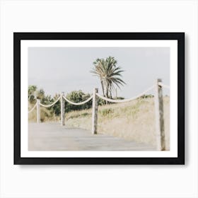 Wooden Boardwalk To Beach Art Print