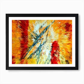 Acrylic Extruded Painting 178 Art Print