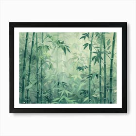 Bamboo Forest 4 Art Print