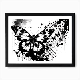 Butterfly Painting 19 Art Print