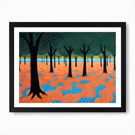 Forest Of Trees Art Print