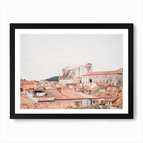 Zagreb City Art Print